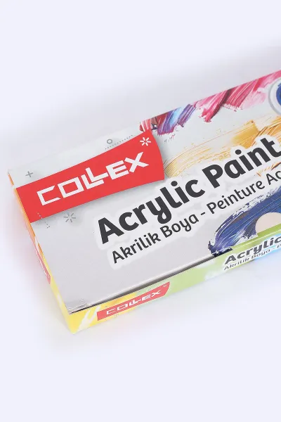 Collex 12 Renk Akrilik Boya 12x10 Gr 384941