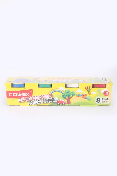 Collex 4 Renk Büyük Oyun Hamuru 384199