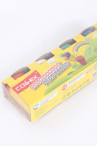 Collex 4 Renk Mini Oyun Hamuru 384185