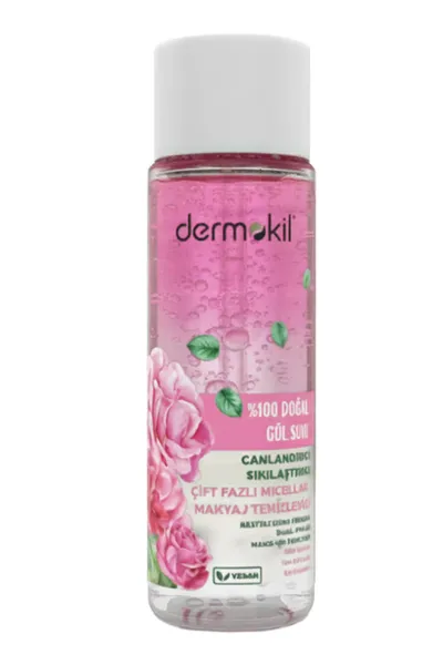 Dermokil  %100 Doğal Gülsuyu Çift Fazlı Makyaj Temizleyici 150 Ml 438755