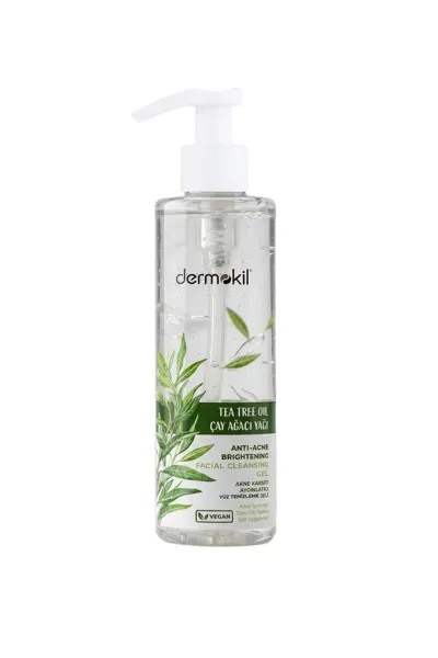 Dermokil Akne Karşıtı Çay Ağacı Yağı Yüz Temizleme Jeli 200 Ml 438764