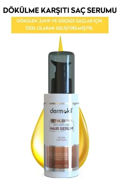 Dermokil Biotin & Caffein Saç Serumu 75 ml 289105