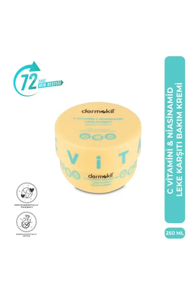 Dermokil C Vitamini & Niasinamid Leke Karşıtı Bakım Kremi 250 Ml 438478