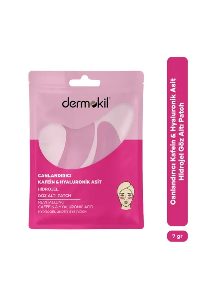 Dermokil Canlandırıcı Kafein Hidrojel Gözaltı Patch - Göz Altı Maskesi 7 Gr 438515