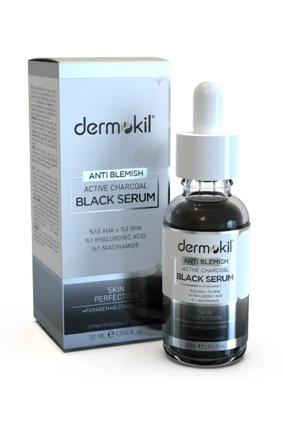Dermokil Cilt Pürüzsüzleştirici Active Carbon 30 ml 289301