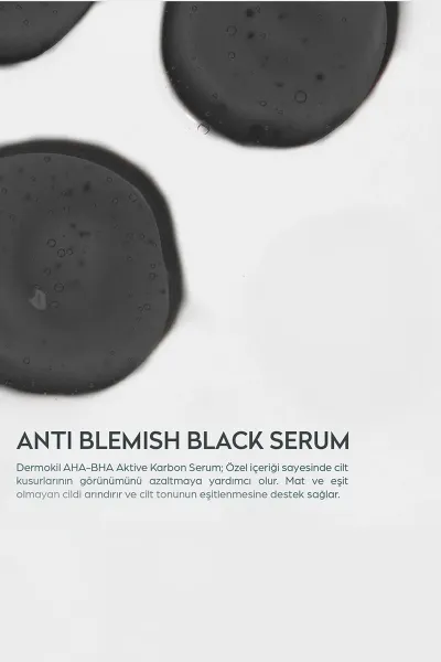 Dermokil Cilt Pürüzsüzleştirici Active Carbon 30 ml 289301