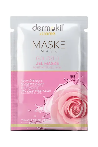 Dermokil Gül Özlü Jel Yüz Maskesi 15 ml 288900