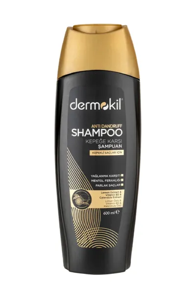 Dermokil Kepeğe Karşı Etkili Şampuan 600 Ml 438818