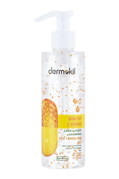 Dermokil Kojik Asit Leke Karşıtı Yüz Yıkama Jeli 200 Ml 438757