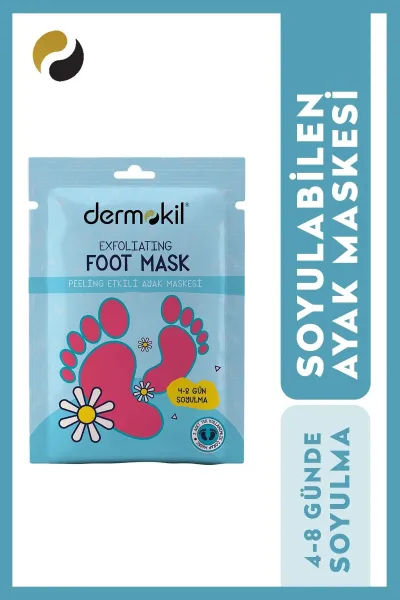 Dermokil Peeling Etkili Soyulabilen Ayak Maskesi 30 ml 252564