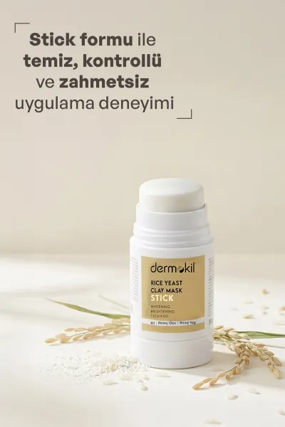 Dermokil Pirinç Mayası Beyazlatıcı Stick Kil Maskesi 30 G 466607