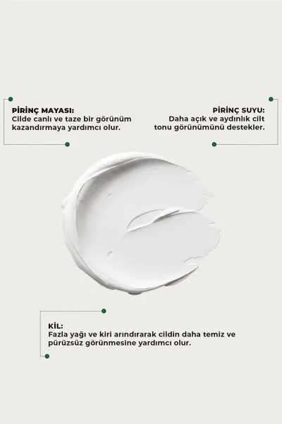 Dermokil Pirinç Mayası Beyazlatıcı Stick Kil Maskesi 30 G 466607