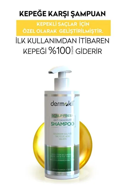 Dermokil Selenyum Kepeğe Karşı Şampuan 390 ml 289183