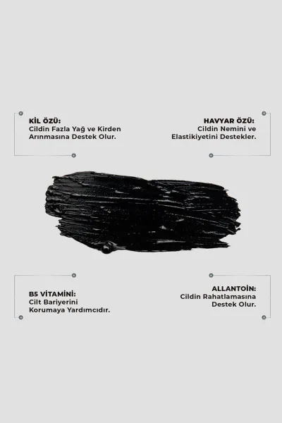 Dermokil Soyulabilir Siyah Kil Maske Doypack 50 Ml 438522