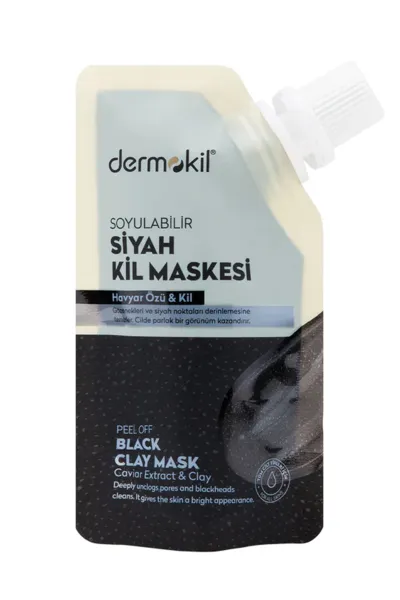 Dermokil Soyulabilir Siyah Kil Maske Doypack 50 Ml 438522