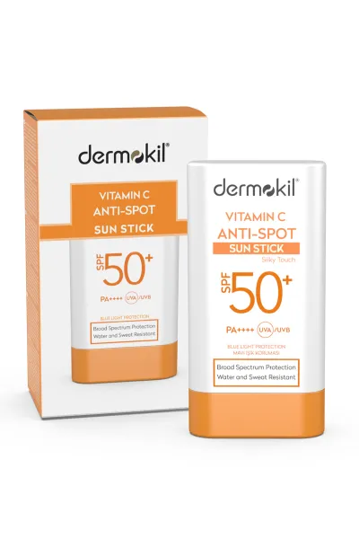 Dermokil Vitamin C Anti-Spot Sun Stick SPF 50+ Leke Karşıtı Stick Güneş Koruyucu 20 G 466555