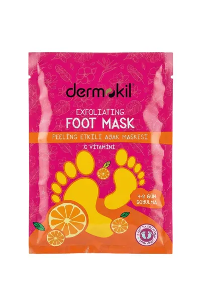 Dermokil Vitamin C-Peeling Etkili Soyulabilir Ayak Maskesi 30 Ml 438863