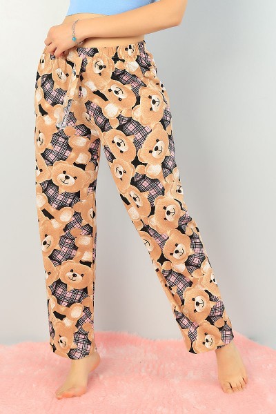Desenli Bayan Pijama Altı 71637