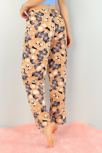Desenli Bayan Pijama Altı 71637