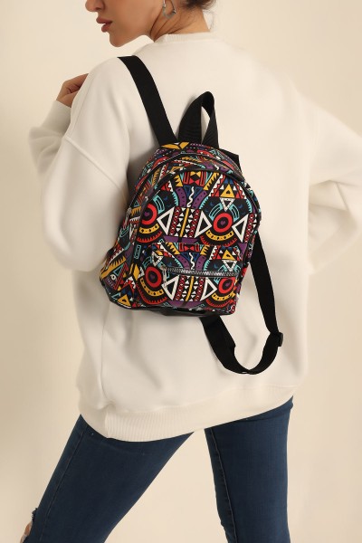 Desenli Mini Boy Sırt Çantası 225363