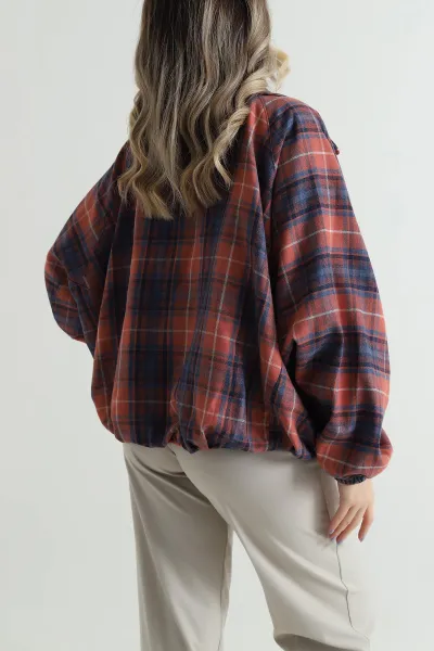 Dik Yaka Reglan Kadın Ceket 496034