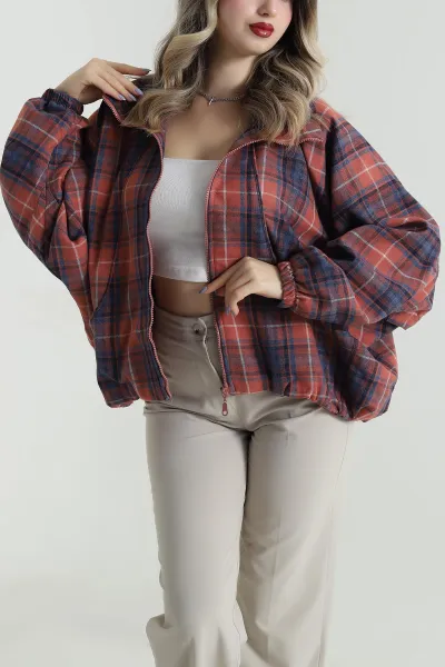 Dik Yaka Reglan Kadın Ceket 496034