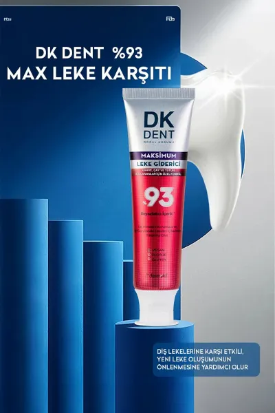 Dk Dent %93 Maximum Leke Giderisi Diş Macunu 75 Ml 438796