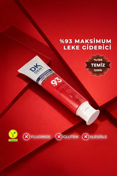 Dk Dent %93 Maximum Leke Giderisi Diş Macunu 75 Ml 438796