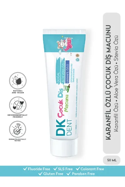 Dk Dent Karanfil Özlü Çocuk Diş Macunu 50 Ml 438799