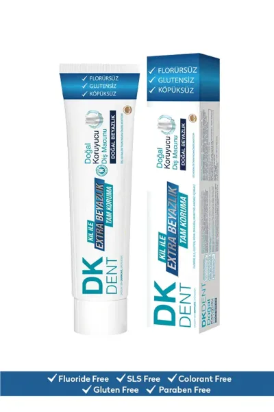 Dk Dent Klasik Florürsüz Doğal Diş Macunu 75 Ml 438782