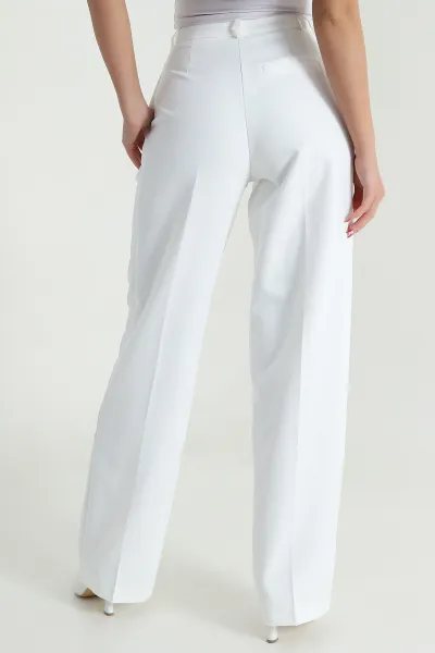 Double Kumaş Palazzo Kadın Pantolon 474450