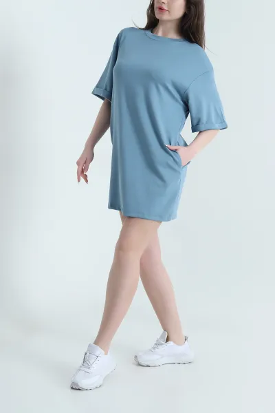 Duble Kol Modal Kadın Elbise 452719