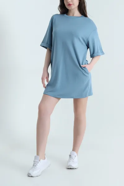 Duble Kol Modal Kadın Elbise 452719