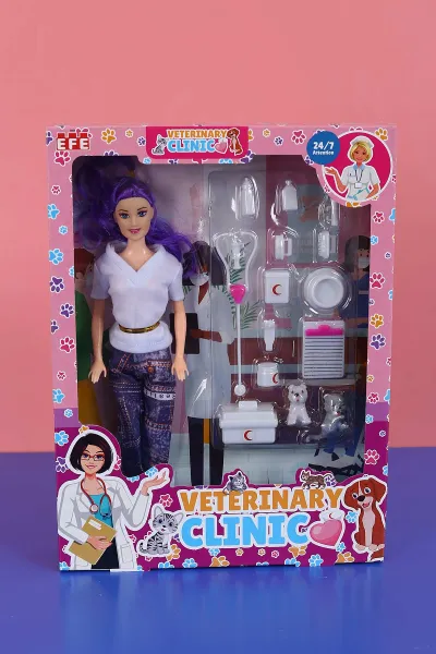 Efe Oyuncak Veteriner Doktor Bebek Seti 296349