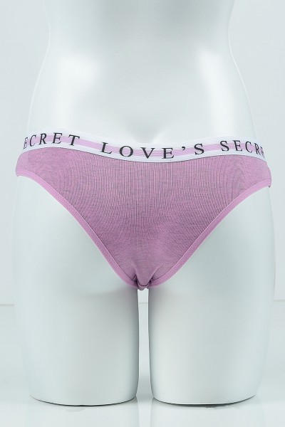 Eflatun 4405 Brazilian Bikini Ribana Bel Baskılı Lastikli Külot 99871