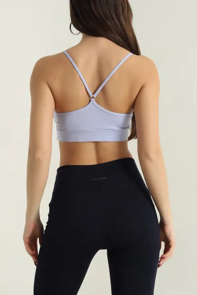 Eflatun İp Askılı Pedli Büstiyer 417346