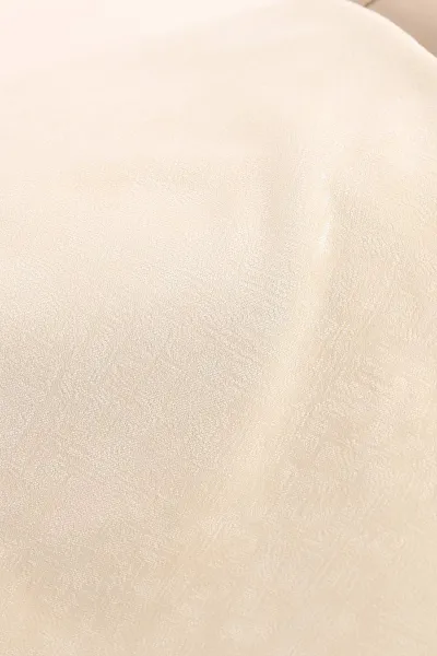 Ekru 180x220 Cm Şönil Fantazi Prizma Çekyat Örtüsü 397187
