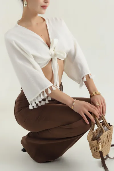 ekru-baglamali-tasarim-kadin-bluz-381093