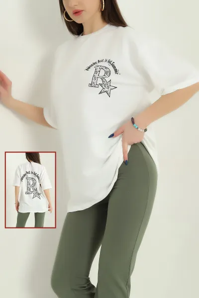 ekru-bisiklet-yaka-on-arka-baskili-bayan-suprem-oversize-tisort-337271