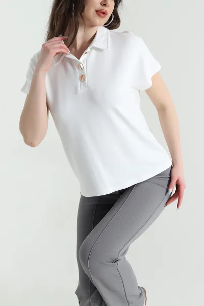 ekru-dugmeli-polo-yaka-kristal-kadin-bluz-449074