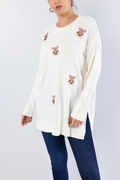 ekru-nakis-islemeli-triko-kazak-tunik-78883