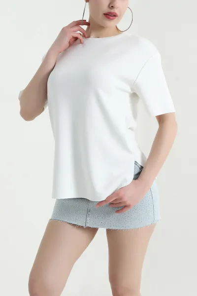 ekru-oval-kesim-oysho-kadin-tisort-437678
