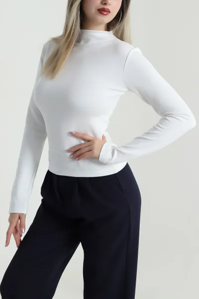 Ekru Yeni Sezon Kadın Bluz 489605