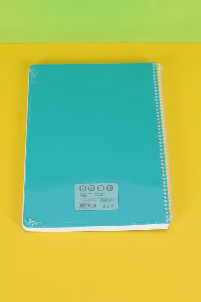 Faber-Castell 120YP. Çizgisiz PP Kapak. Spiralli Defter 295823