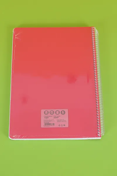 Faber-Castell 120YP. Çizgisiz PP Kapak. Spiralli Defter 295825