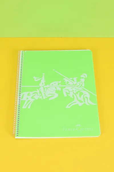 faber-castell-knights-neon-80yp-cizgisiz-spiralli-pp-kapak-defter-295838