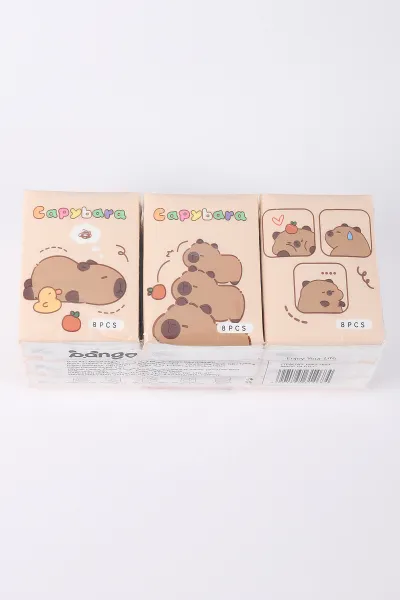 Figürlü 9'lu Mini Cep Kağıt Mendil 409823