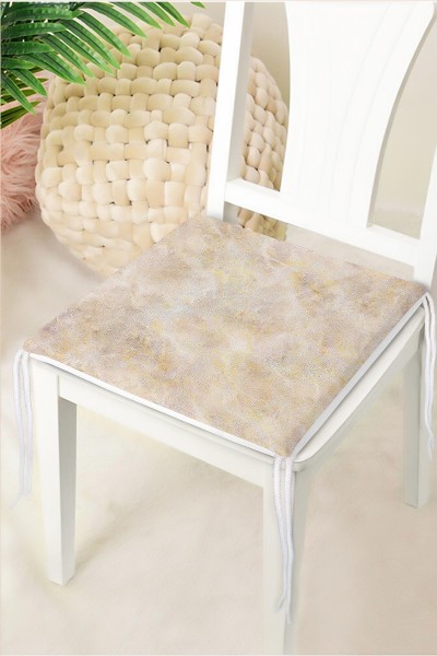 43X43 Özel Tasarım Modern Baskılı Fermuarlı Sandalye Minderi 224035
