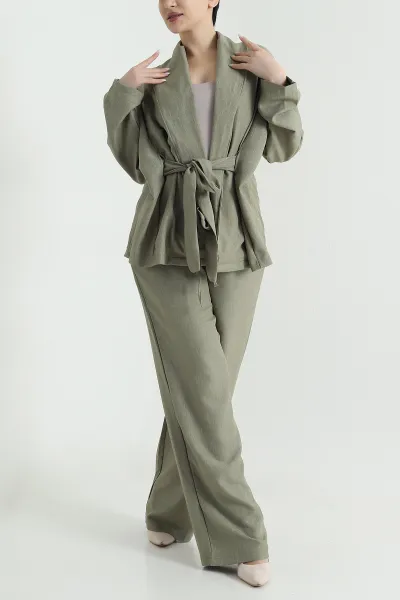 fistik-yesili-oversize-keten-kadin-ikili-takim-446550