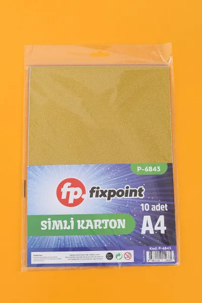 Fixpoint Simli Karton A4 10 Adet 285609